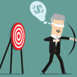 courtier immobilier vendeur qui vise la mauvaise cible et pense à la commission